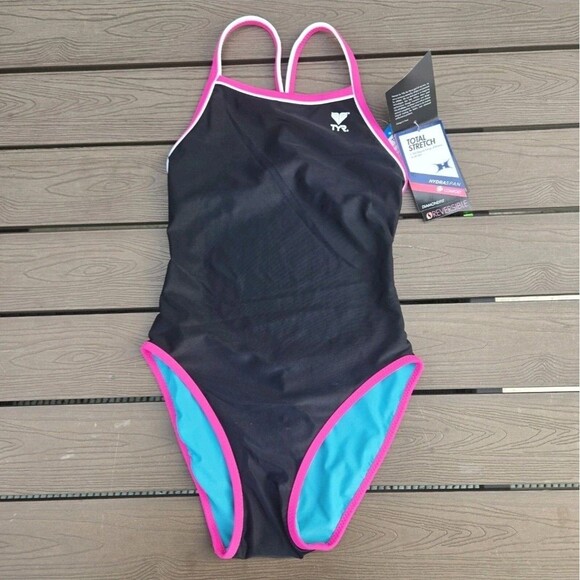 TYR Swimsuit Women's Hydra Span Reversible Diamondfit Bundle Of 3 Size 30 New - Picture 8 of 10